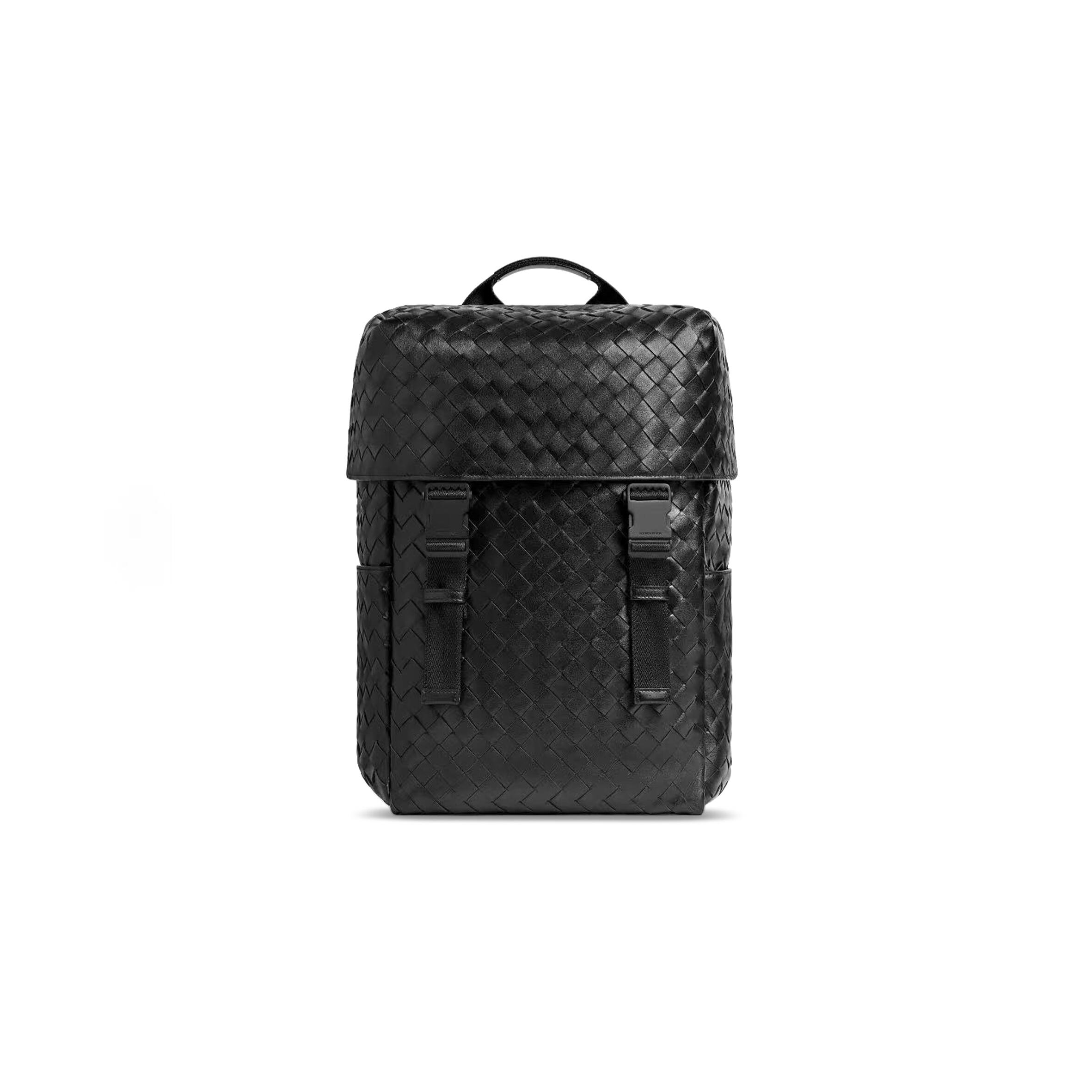 b0tt*ga Ven*ta intrecciato flap backpack 766580v2hl28966 (38*26*15cm)